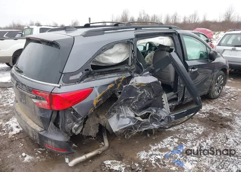 2022 Honda Odyssey Ex-L z USA, uszkodzony, nr VIN 5FNRL6H78NB062483